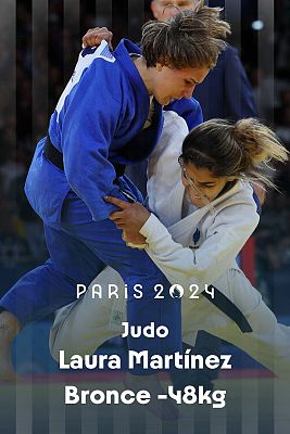 Judo: Final Bronce -48 kg (F). S. Boukli (FRA) vs. L. Martínez (ESP)