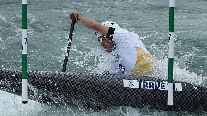 Piragüismo JJOO París 2024 - Slalom: Canoa individual (M). Segundas carreras: Miquel Travé