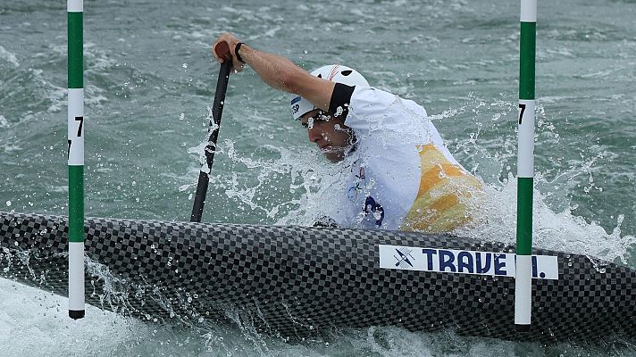 Slalom: Canoa individual (M). Segundas carreras: Miquel Travé