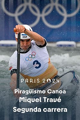 Slalom: Canoa individual (M). Segundas carreras: Miquel Travé