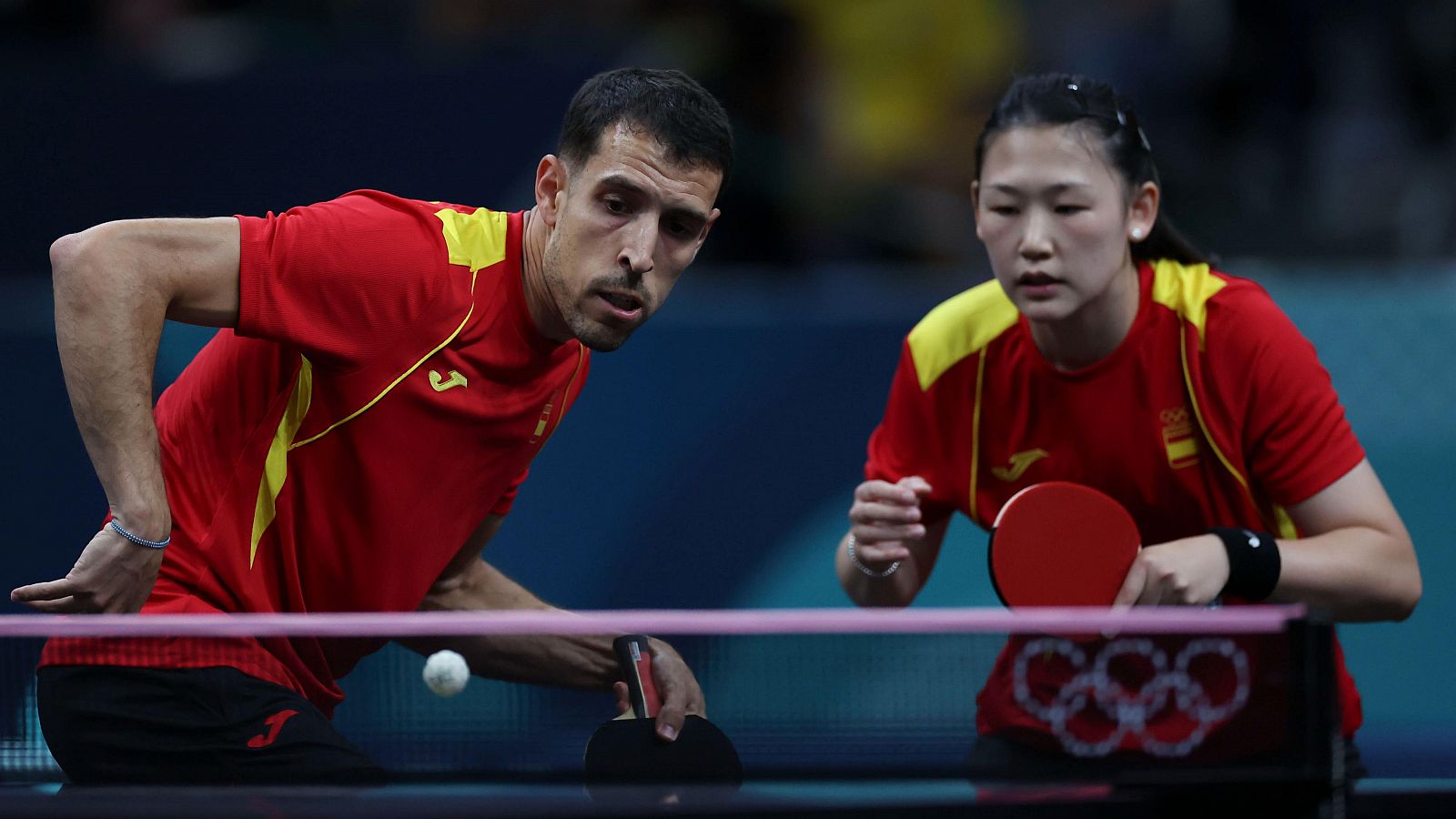 Xiao y Robles, primera pareja española en tenis de mesa mixto