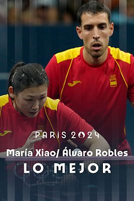 María Xiao y Álvaro Robles se convierten en la primera pareja española en tenis de mesa mixto