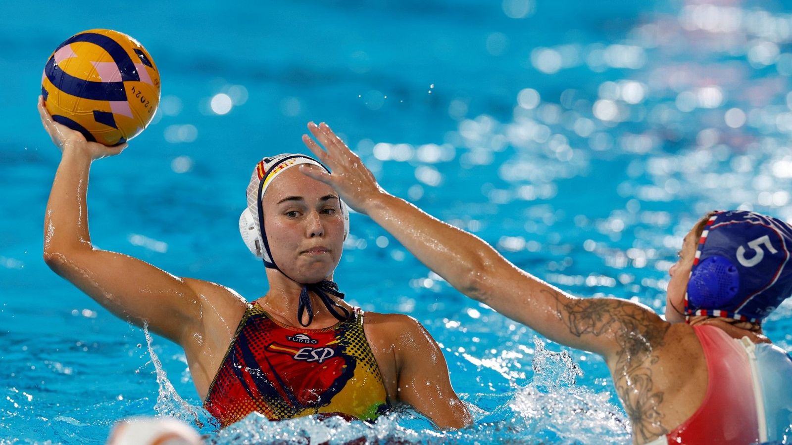 Waterpolo: España - Francia (f) | París 2024 | Ver ahora