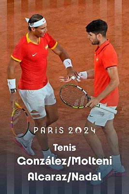 Tenis: Dobles (M) González / Molteni (ARG) vs. R. Nadal / C. Alcaraz (ESP)