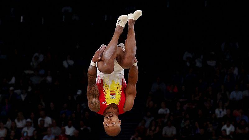 Gimnasia artística suelo: Ray Zapata debuta en París 2024 - Gimnasia artística JJOO París 2024 | Ver