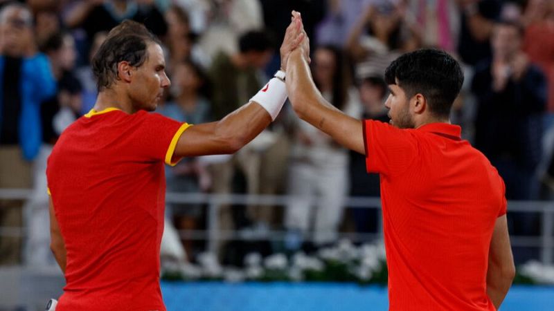 Nadal/Alcaraz – Gonzalez/Molteni (M) tenis: la pareja estrella ya da resultados