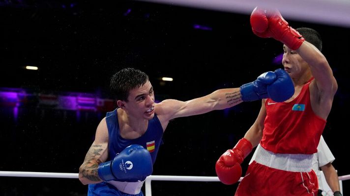 Oier Ibarretxe, el boxeo da un debut prometedor | París 2024