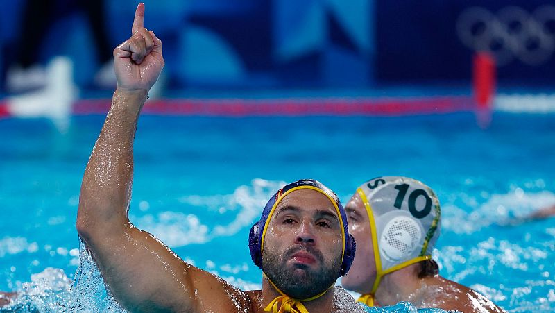 París 2024| Waterpolo: Felipe Perrone suma y sigue