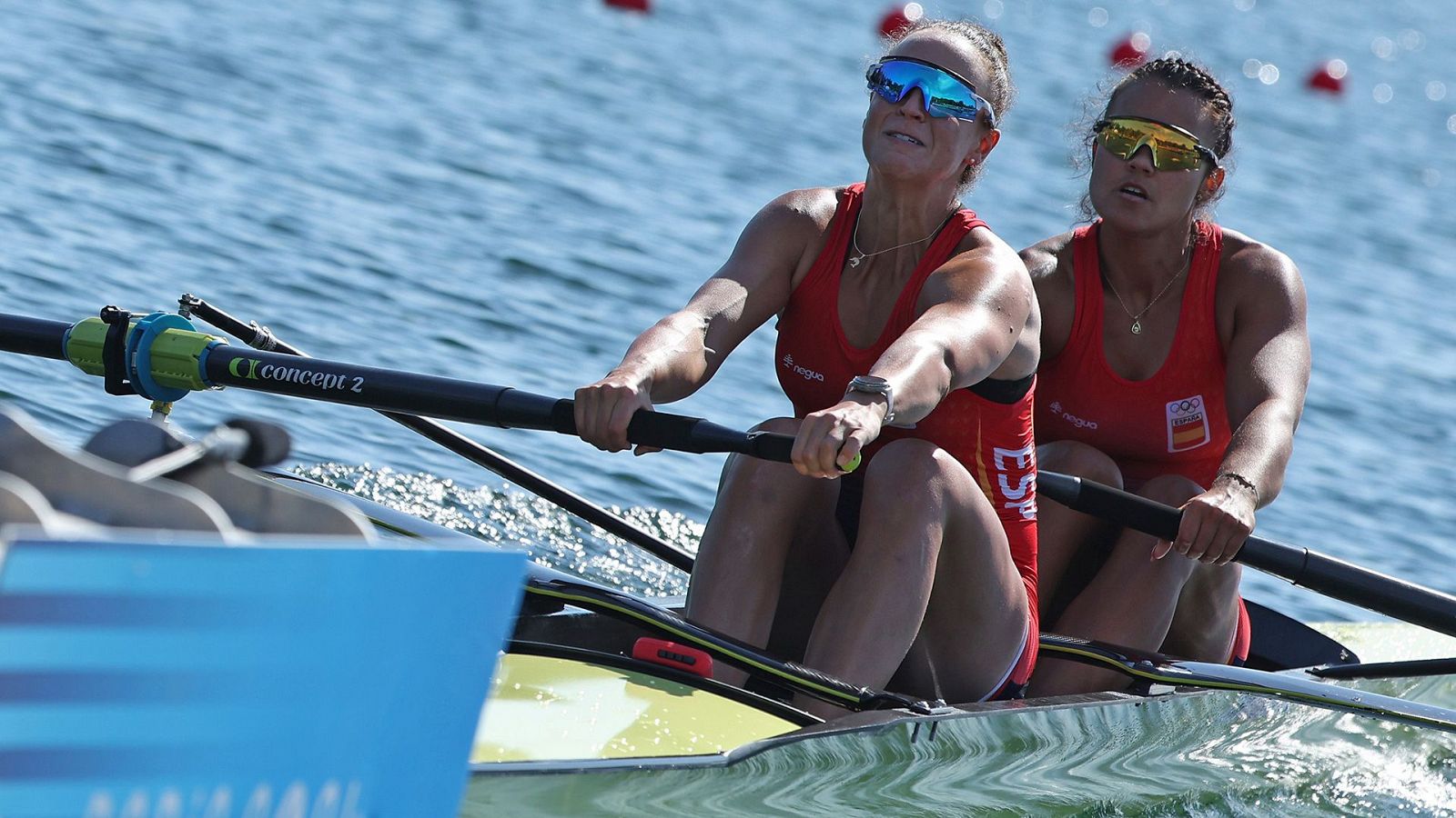 París 2024 - Remo: Dos sin timonel (F). Aina Cid y Esther Briz