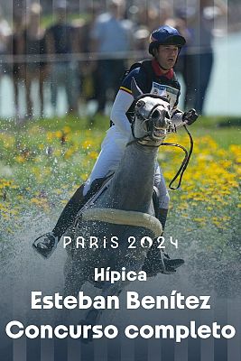 Hípica JJOO París 2024 - Concurso completo individual (M). Cross Country. Esteban Benitez