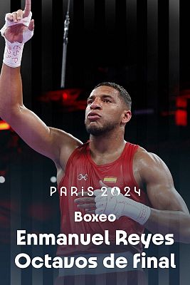 Boxeo JJOO París 2024 - 92 kg (M) 1/8: E. Reyes (ESP) vs. X. Han (CHN)