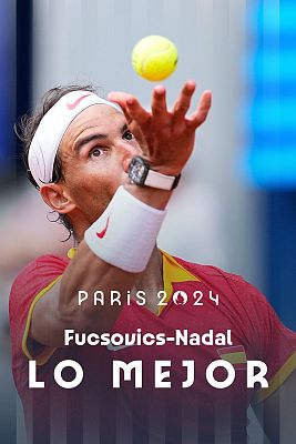 Tenis JJOO París 2024 - Nadal sonríe de nuevo en la Philippe-Chatrier