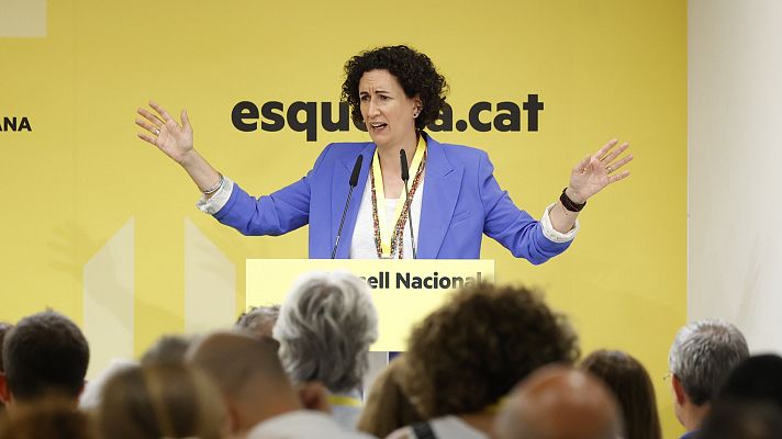 Telediario Fin de Semana - Rovira asegura que aún quedan flecos "importantes" para cerrar un pacto con el PSC