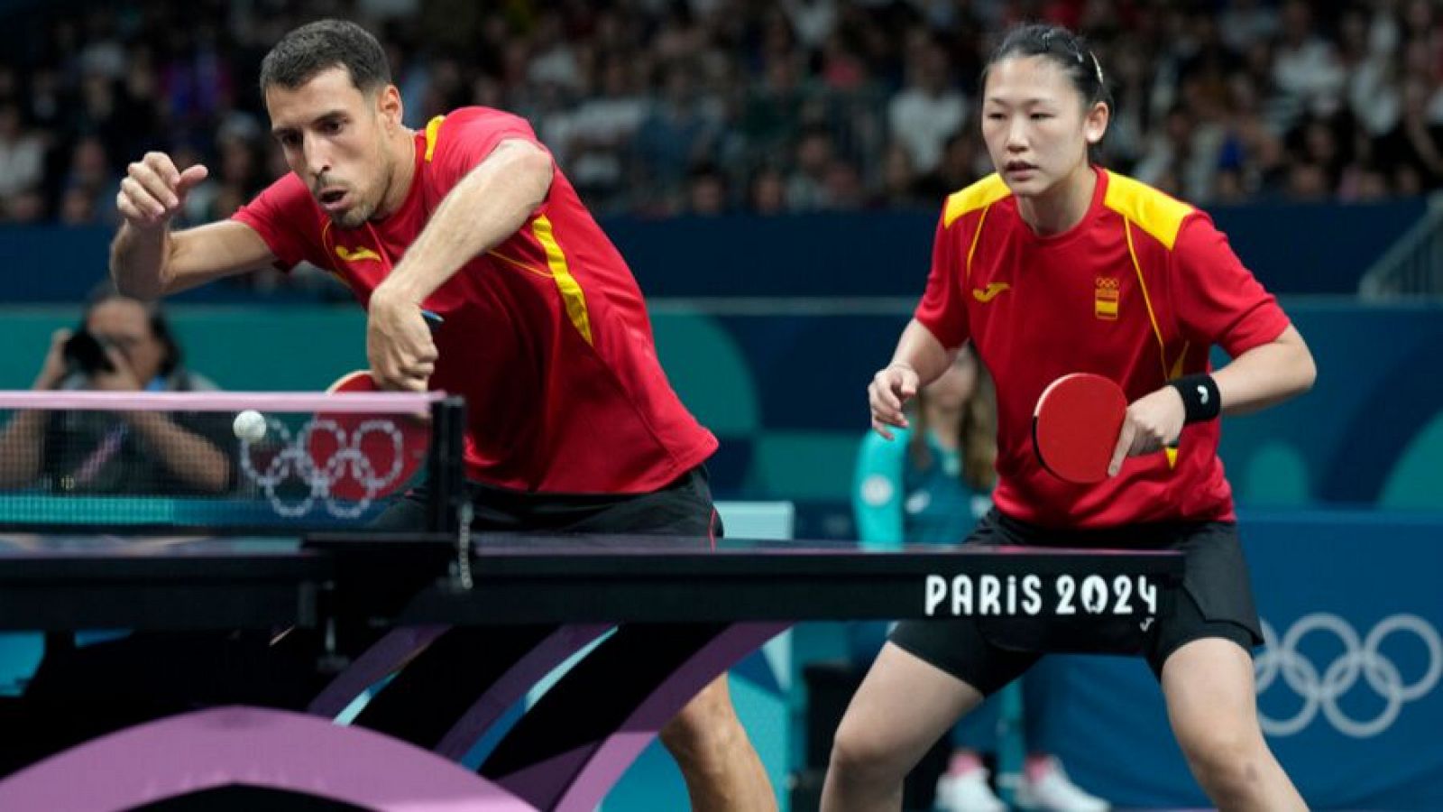 María Xiao / Álvaro Robles tenis de mesa– 28/07/2024 | JJOO París 2024