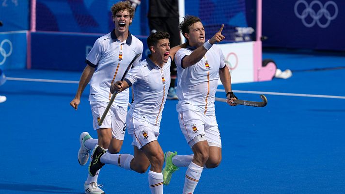 España - Alemania (M) hockey: España despierta ante la campeona del mundo