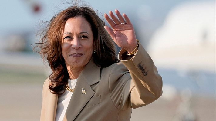 Telediario Fin de Semana - Las donaciones se disparan desde que Kamala Harris anunció su candidatura