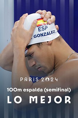 Natación | Semifinales 100 m espalda: Hugo González, a la final