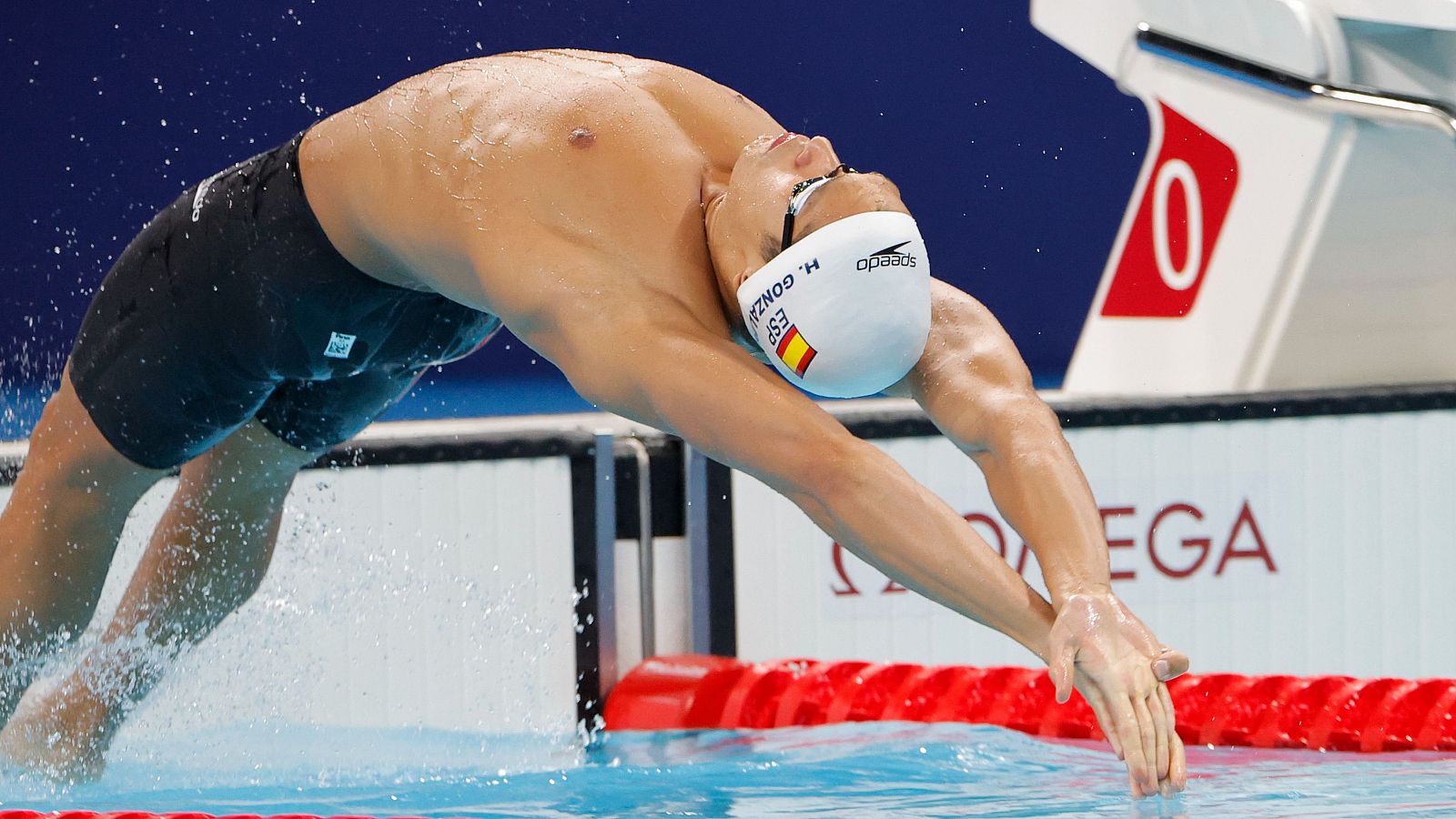 Natación | Semifinales 100 m espalda: Hugo González, a la final