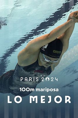 Natación | Final de 100 m mariposa (F): Doblete estadounidense de Huske y Walsh