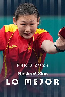 Tenis de mesa JJOO París 2024 - Tenis de mesa (F): María Xiao queda eliminada ante la egipcia Meshref