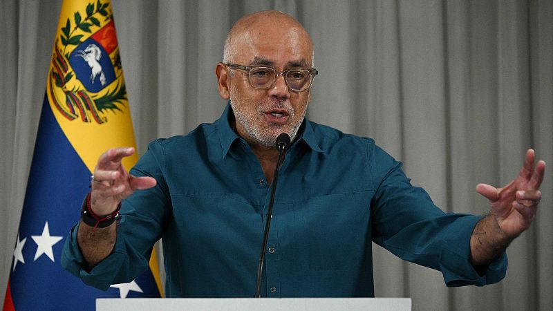 Jorge Rodríguez, presidente de la Asamblea Nacional: "Pacientemente, esperaremos el boletín del Consejo Nacional Electoral"