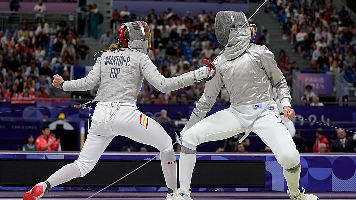 Sable individual (F). L. Martín-Portugués (ESP) vs. A. Marton (HUN)