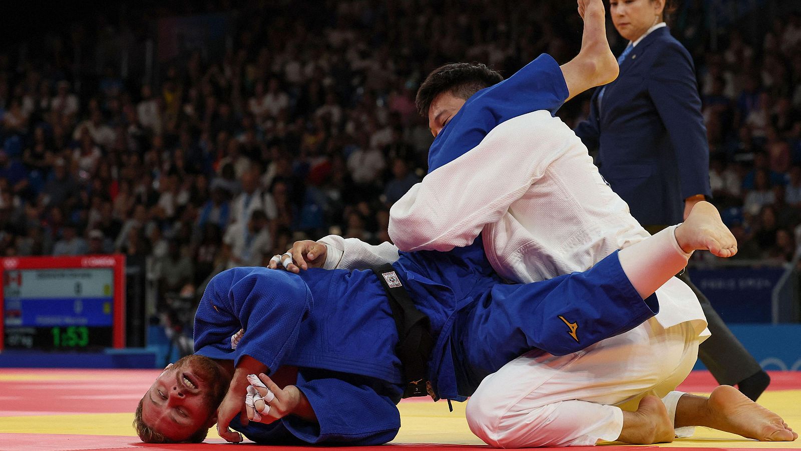 Resumen Judo (73), actuación Salvador Cases (M) JJOO París 2024