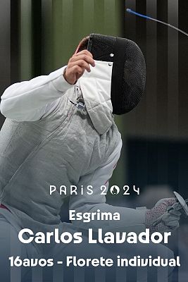 Esgrima JJOO París 2024 - Florete individual (M). C. Llavador (ESP) vs. T. Ha (KOR)