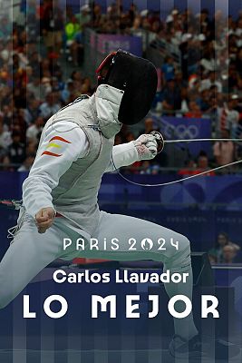Esgrima JJOO París 2024 - Llavador consigue la primera victoria olímpica en esgrima en 16 años, pero cae ante Hamza