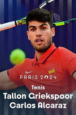 Tenis JJOO París 2024 - Individual (M): T. Griekspoor (NED) - C. Alcaraz (ESP)