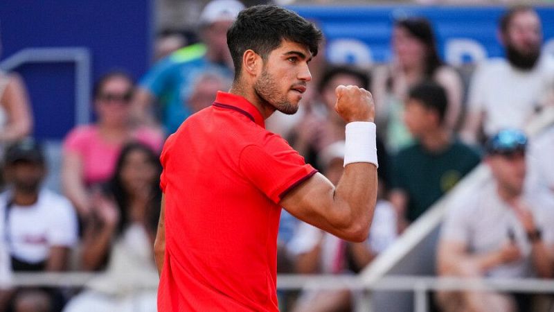 Resumen Alcaraz - Grikespoor (M/F) | Deporte | JJOO París 2024 - Tenis JJOO París 2024 | Ver