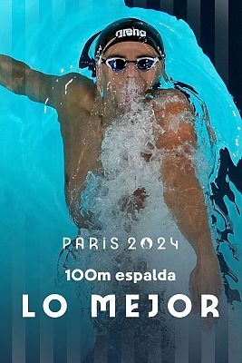 Hugo González finaliza sexto en los 100m espalda