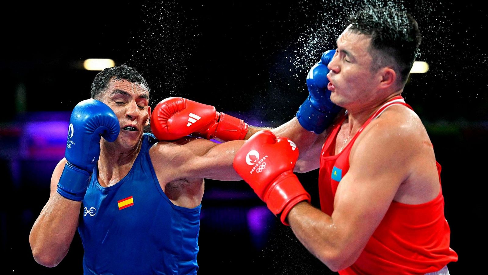 París 2024 - Boxeo: 1/16 final. + 90 kg (M): K. Kunkabayev (KAZ) vs. A. Ghadfa (ESP) - Ver ahora