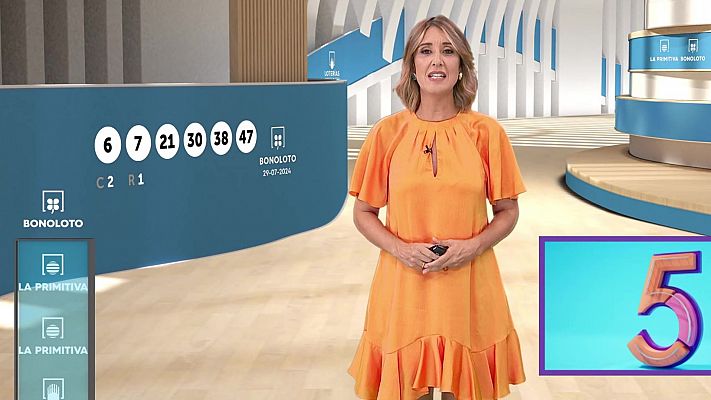 Loterías - Sorteo de la Bonoloto y Primitiva del 29/07/2024