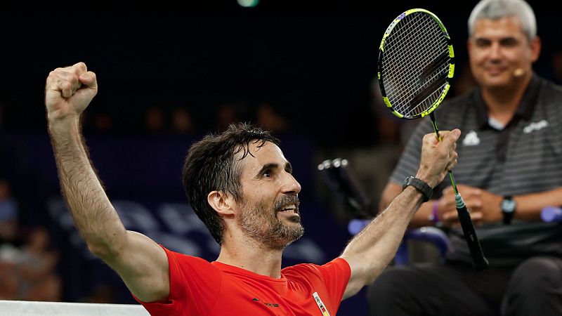 Resumen Pablo Abián -  Viren Nettasinghe | Bádminton París 2024 - Bádminton JJOO París 2024 | Ver