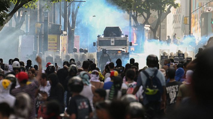 Las protestas postelectorales en Venezuela dejan decenas de detenidos