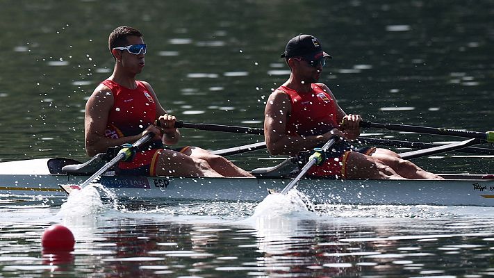 Remo, doble scull (M), 2.000 metros: Aleix García y Rodrigo Conde, a la final