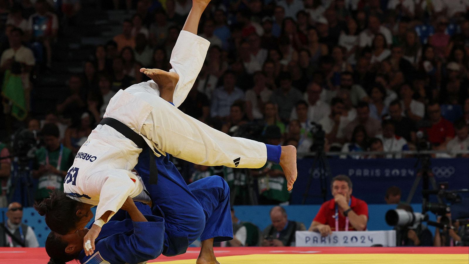 Judo, -63kg (F), 1/16, 30/07/24: Cristina Cabaña | París 2024