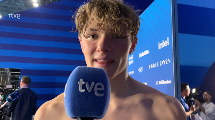 Natación JJOO París 2024 - Rafa Fente, el prometedor nadador franco-español. Entrevista