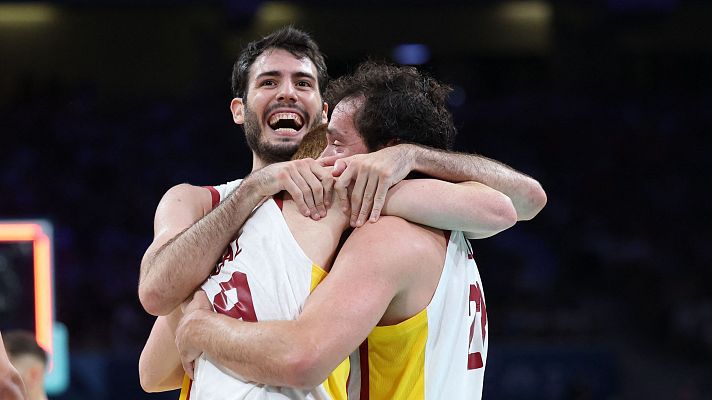 Baloncesto JJOO París 2024 - Grecia - España (M) baloncesto: Aldama, Llull y Rudy dinamitan a España para la primera victoria en París