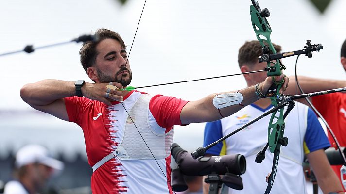 París 2024 - Pablo Acha, eliminado en la competición individual de tiro con arco