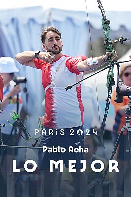 París 2024 - Pablo Acha, eliminado en la competición individual de tiro con arco