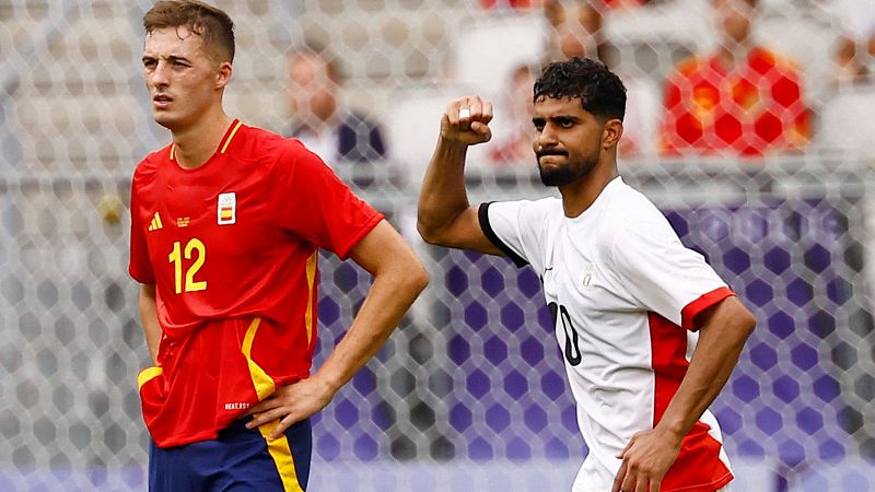 España - Egipto (M) fútbol: España cae y cede el liderato