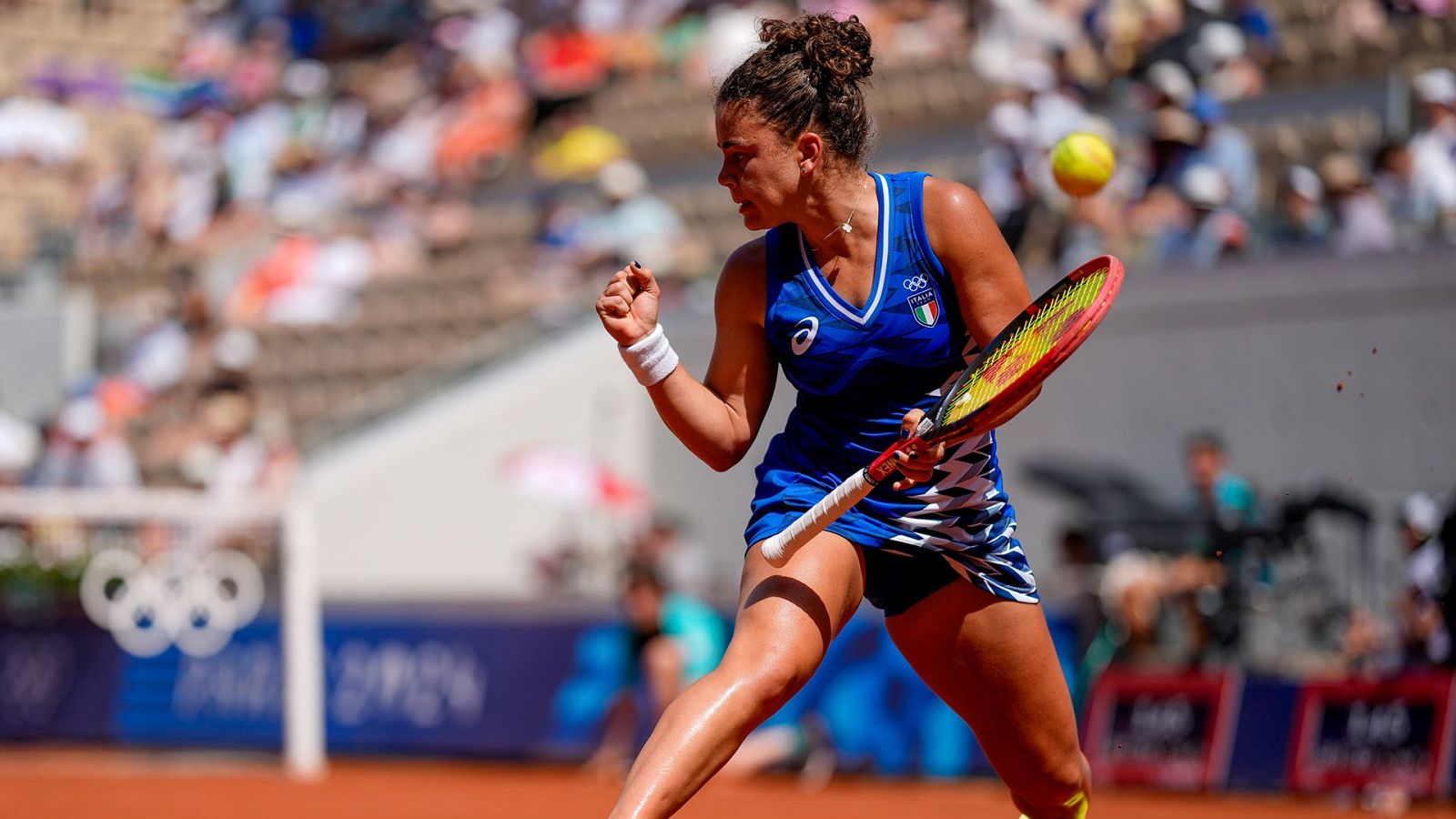 Paris 2024 - Tenis Individual (F) Tercera ronda. A. Schmiedlova (SVK) vs. J. Paolini (ITA) Set 2 y 3 - Ver ahora