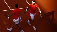 París 2024 - Tenis: Dobles (M) C. Alcaraz / R. Nadal (ESP) vs T. Griekspoor / W. Koolhof (NED)