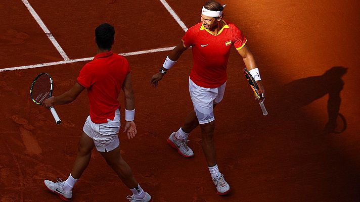 Dobles (M): C. Alcaraz / R. Nadal (ESP) vs. T. Griekspoor / W. Koolhof (NED)