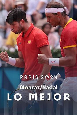 Tenis JJOO París 2024 - Los mejores puntos de la victoria de Nadal y Alcaraz sobre Griekspoor y Koolhof
