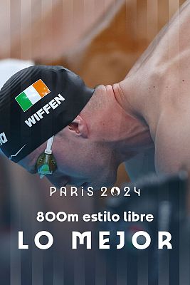 Natación 800 m libres (M): Daniel Wiffen hace historia para Irlanda con el primer oro