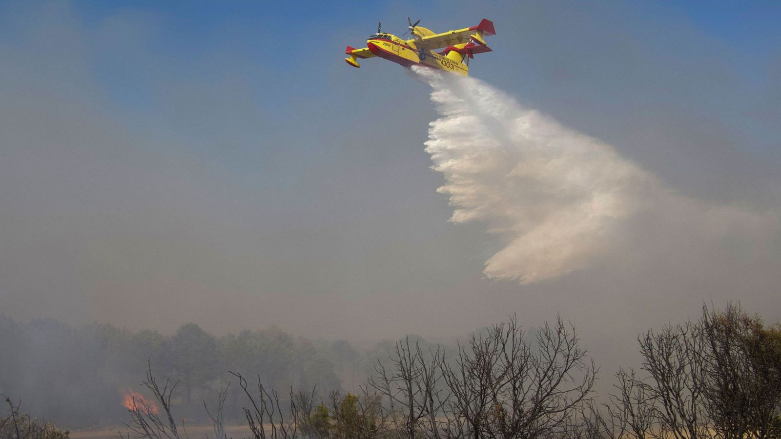 Un incendio en Valverdejo (Cuenca) calcina más de 1.500 hectáreas