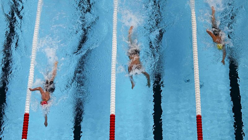 Natación 4x200 libres (M): Gran Bretaña se lleva el oro por delante de Estados Unidos y Australia